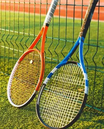 La raquette de tennis