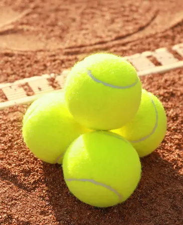 Les balles de tennis