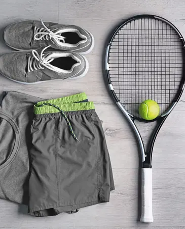 Les vetements de tennis